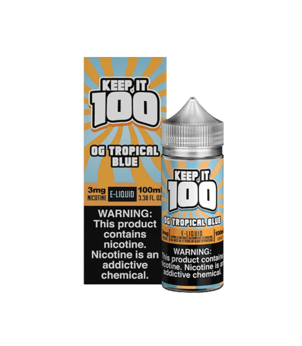 Keep It 100 OG Tropical Blue (Tropical Blue Slushie) 100ml