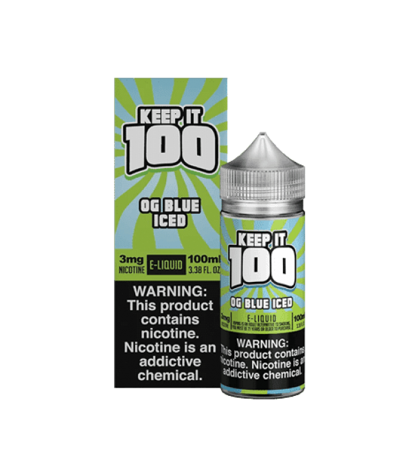 Keep It 100 OG Blue Iced (Blue Slushie Ice) 100ml