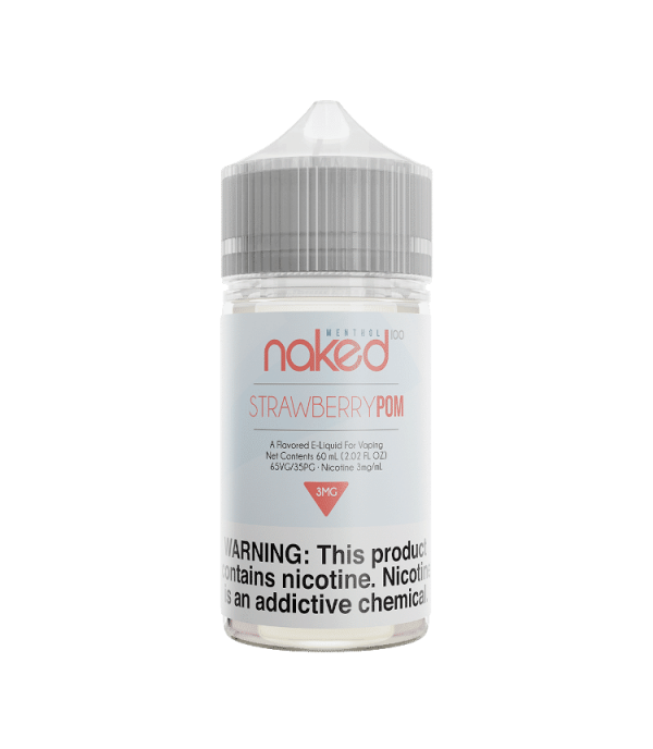 Naked 100 Menthol Strawberry POM 60ml